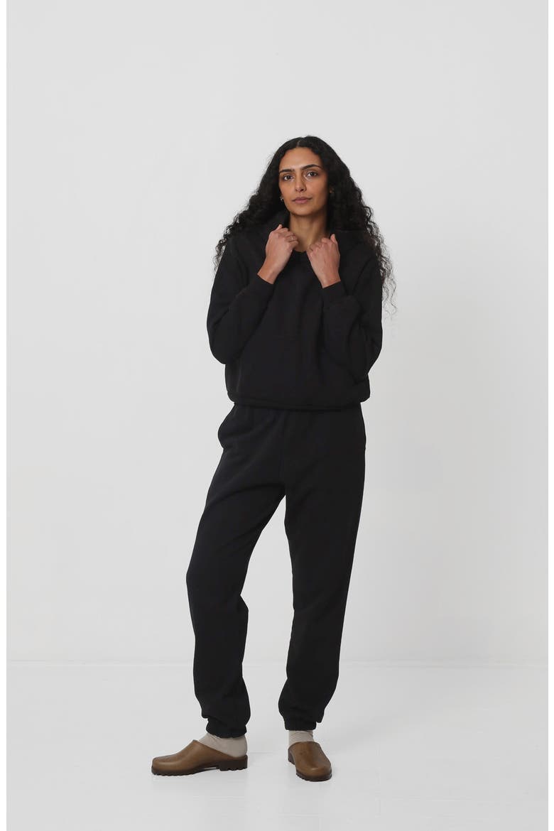 Trash Hoodie, Alternate, color, Black