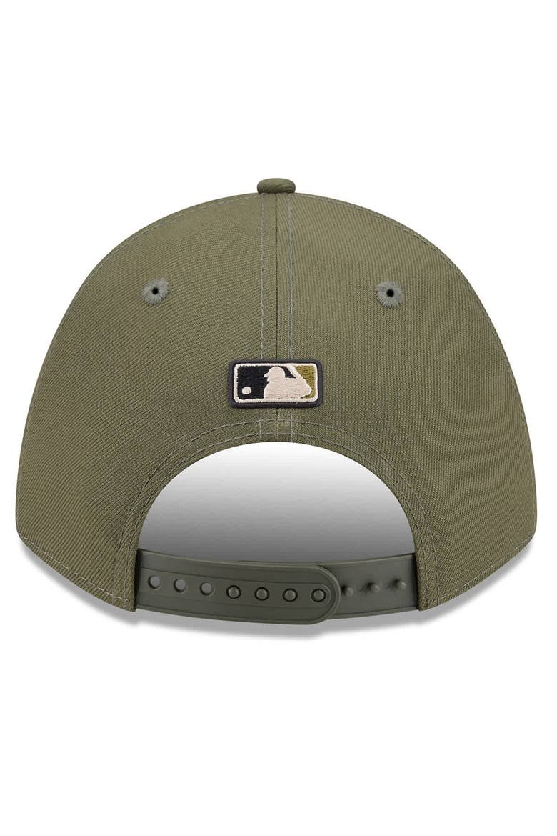Youth New Era Olive Philadelphia Phillies 2026 Armed Forces Day 9FORTY M-Crown Adjustable Hat, Alternate, color, Olive