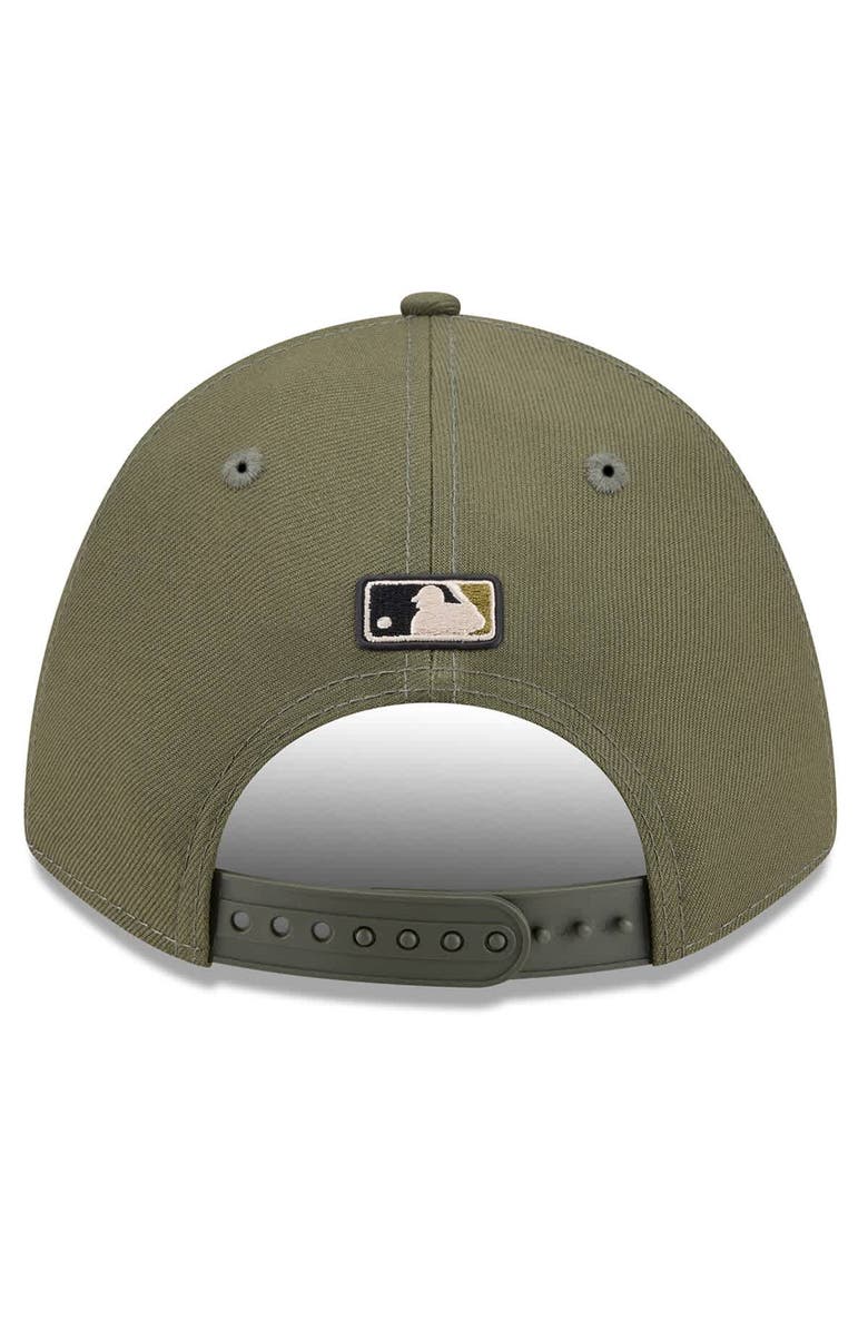 New Era Youth New Era Olive Philadelphia Phillies 2026 Armed Forces Day 9FORTY M-Crown Adjustable Hat, Alternate, color, Olive