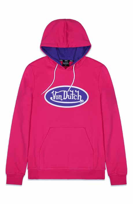 Von Dutch Logo Cotton Graphic Hoodie