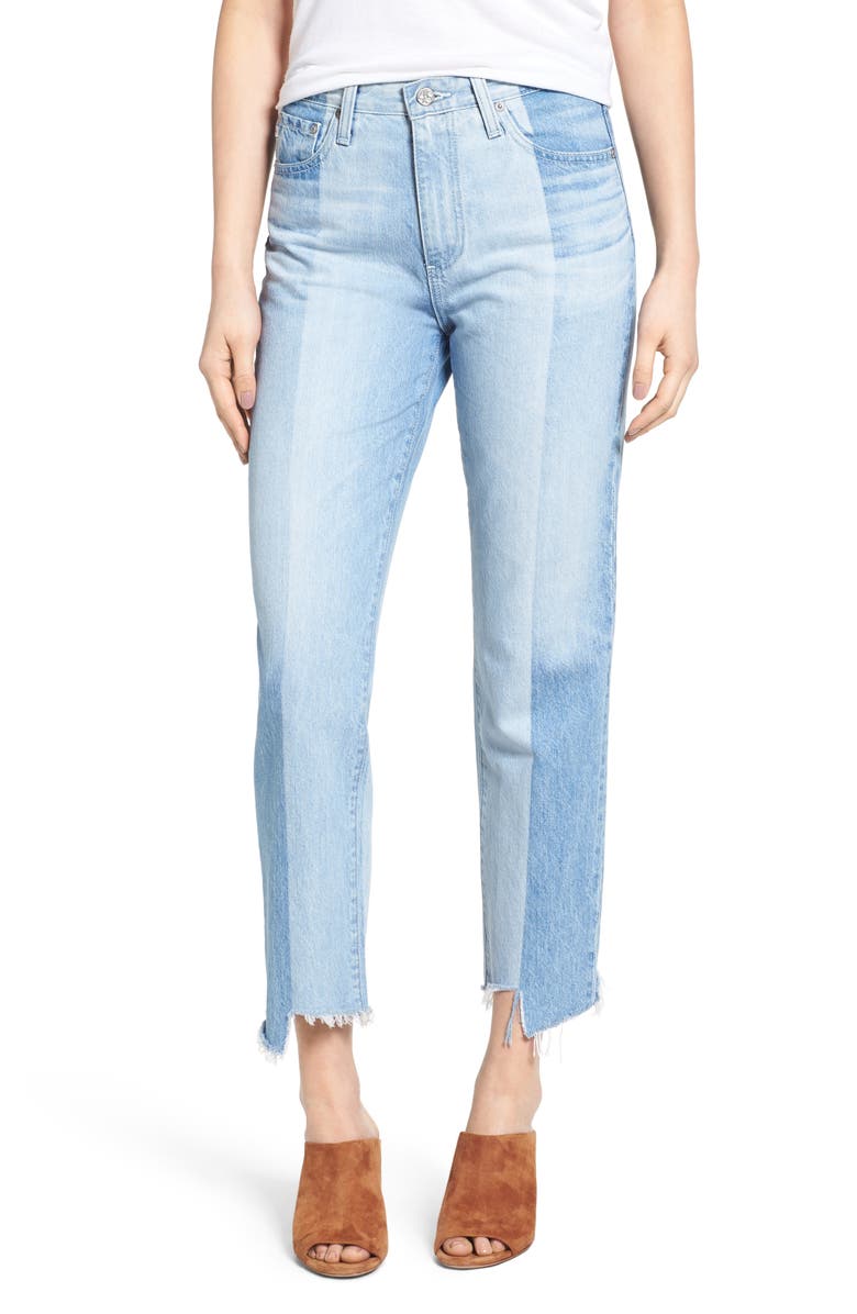 AG The Phoebe Vintage High Waist Straight Leg Jeans, Main, color, 