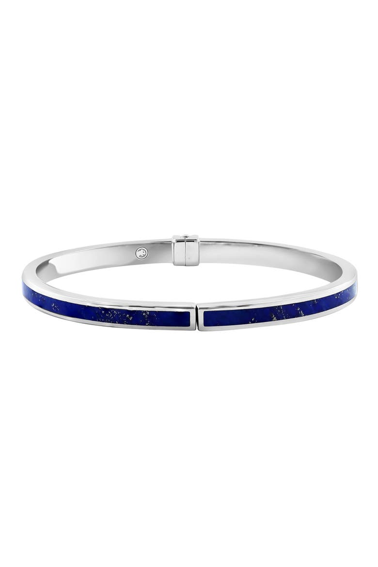 Men's Bangle Bracelet, Main, color, BLUE
