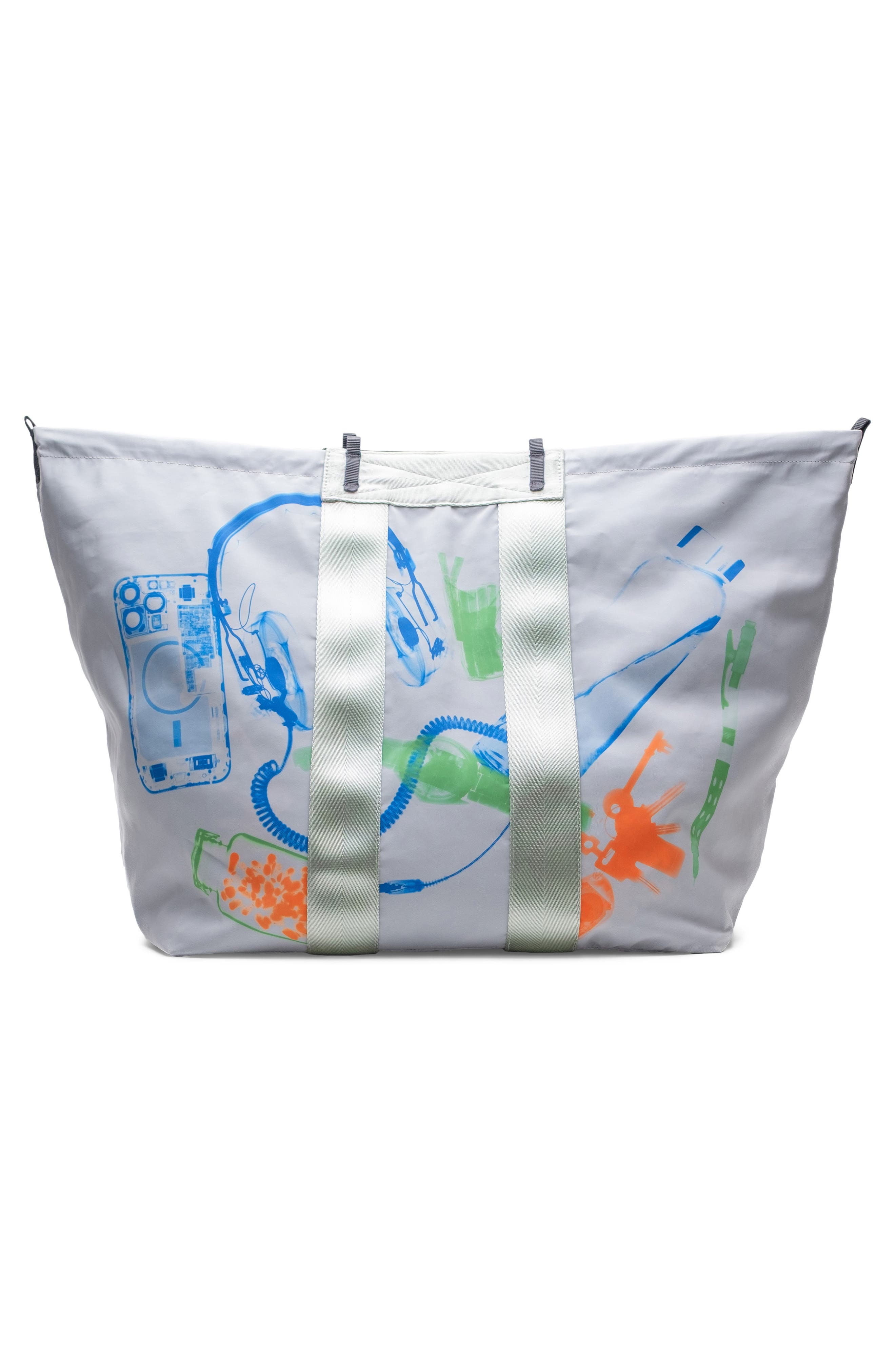 PLEASURES x Topologie Summit Reversible Tote, Alternate, color, Black / Gray