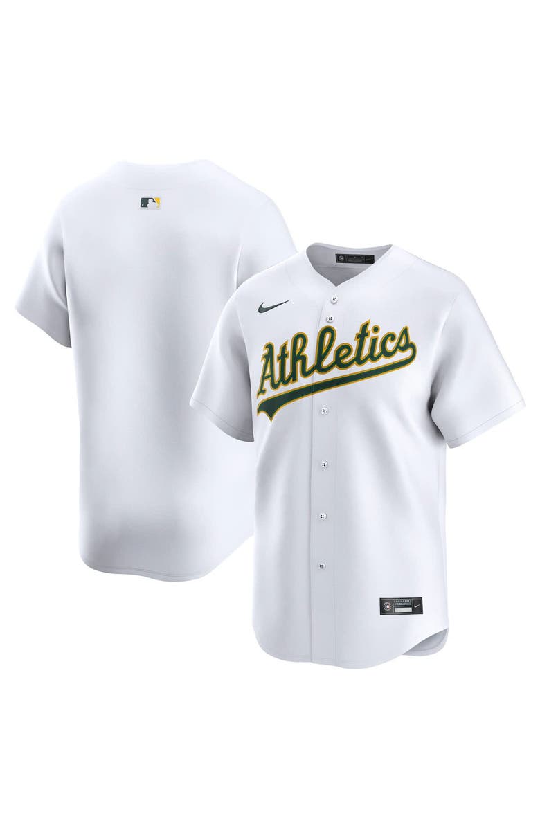 Nike Men's Nike White Athletics Home Limited Jersey, Main, color,