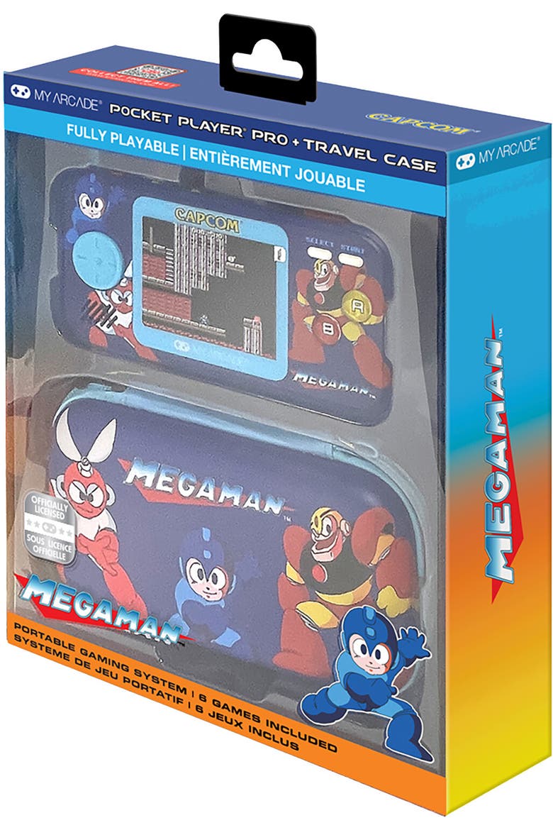 Myarcade Dgunl7149 Mega Man Pocket Player Pro Hndh, Main, color, Multicolor