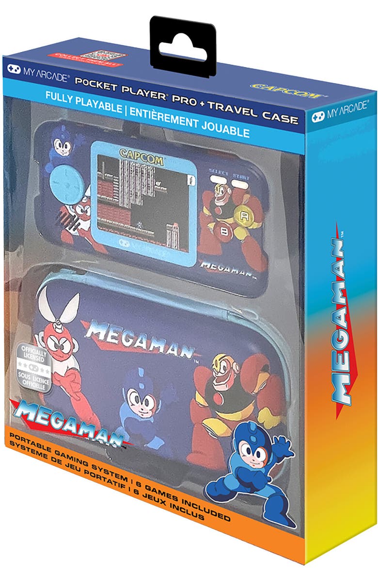 My Arcade Myarcade Dgunl7149 Mega Man Pocket Player Pro Hndh, Main, color, Multicolor