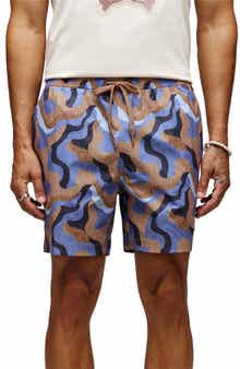 Psycho Bunny Dante Toasted Coconut Swim Trunks