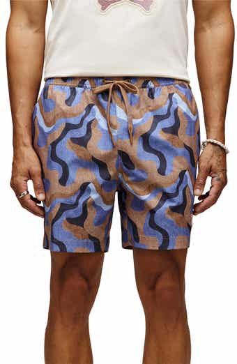 Psycho Bunny Dante Toasted Coconut Swim Trunks
