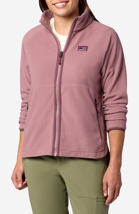 Upward Front Zip Fleece Jacket