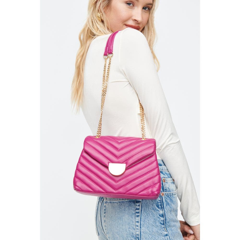 MODA LUXE Nora Crossbody, Alternate, color, Fuchsia