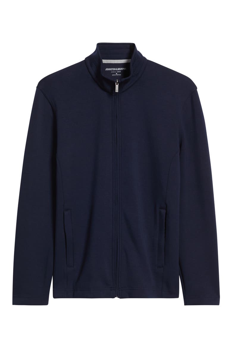 Zip-Up Sweatshirt, Alternate, color, NAVY
