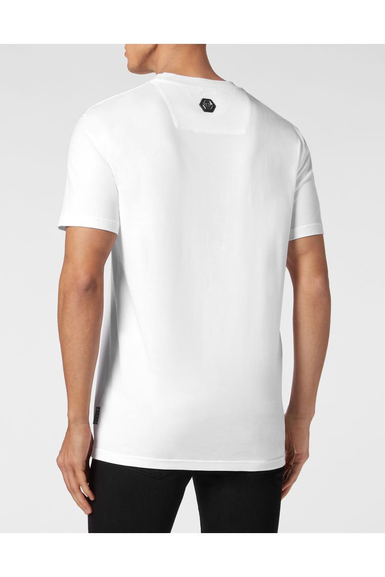 T-Shirt Round  Neck Ss Philipp Plein Tm Men, Alternate, color, white