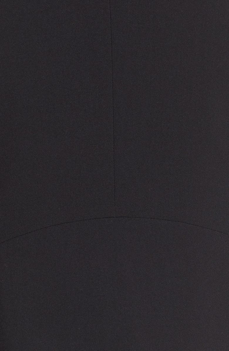 Vince Camuto Zip Pocket Drape Front Blazer, Alternate, color, 