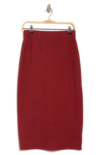 Vince Textured Midi Skirt