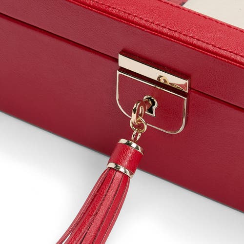 Wolf Palermo 6 Pc Watch Box In Red