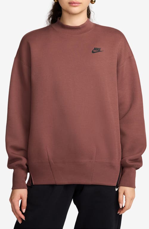 Nike Sportswear Oversize Mock Neck Tech Fleece Sweatshirt