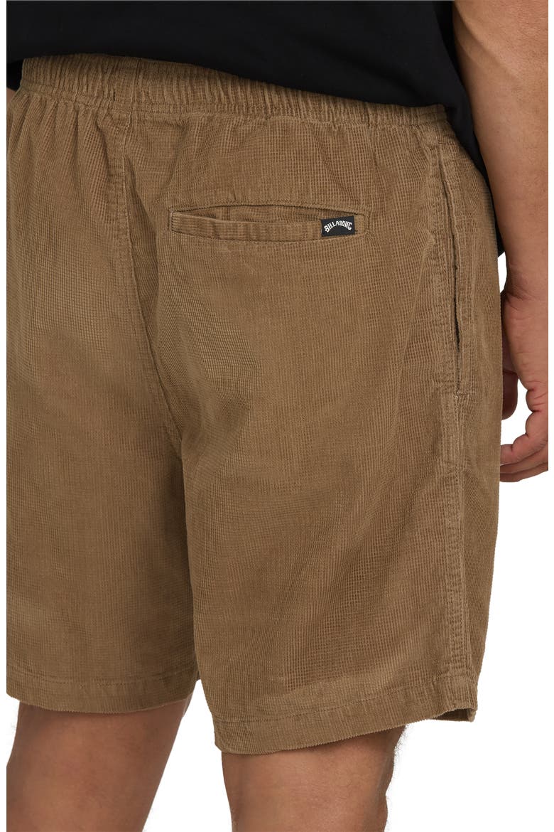 Larry Layback Cotton Corduroy Shorts, Alternate, color, VINTAGE KHAKI