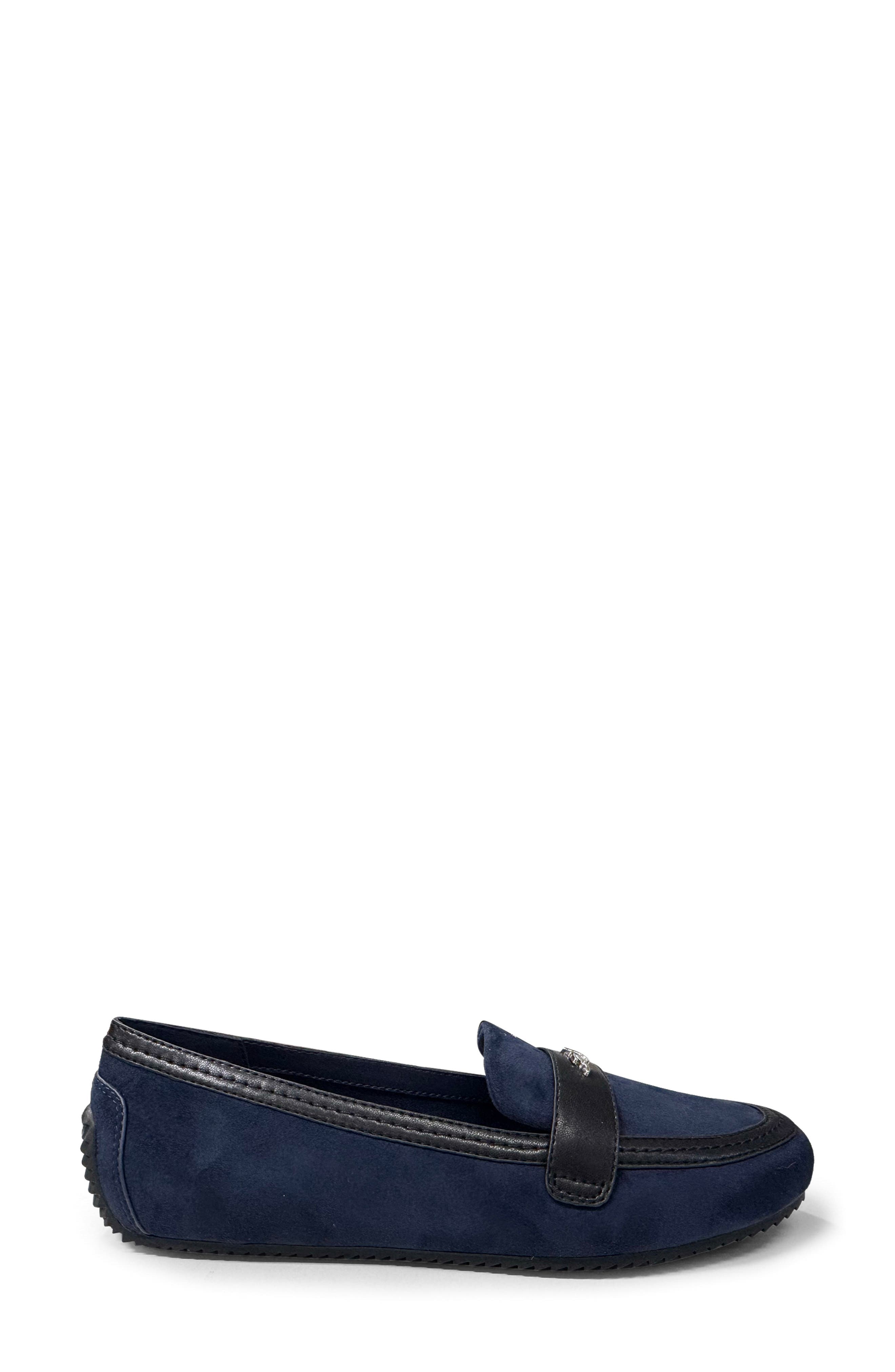 Grimly Driving Loafer, Alternate, color, NEW NAVY/ BLACK