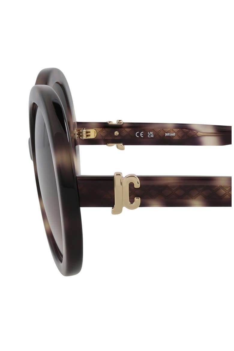 51mm Round Sunglasses, Alternate, color, HAVANA HAVANA BROWN