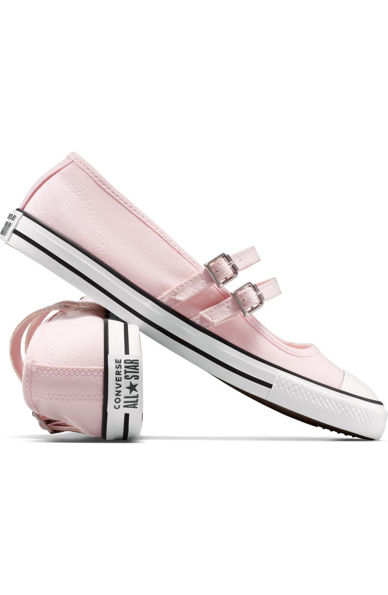 Converse All Star Dainty Mary Jane Sneaker, Alternate, color, Sugar Berry/White