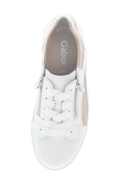 Gabor 63.330 Platform Sneaker In Puder