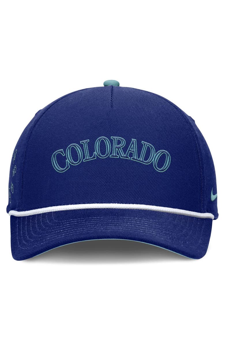Nike Men's Nike Royal Colorado Rockies Father's Day Rise Adjustable Hat, Alternate, color, Royal