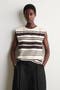 selected White / Brown / Striped