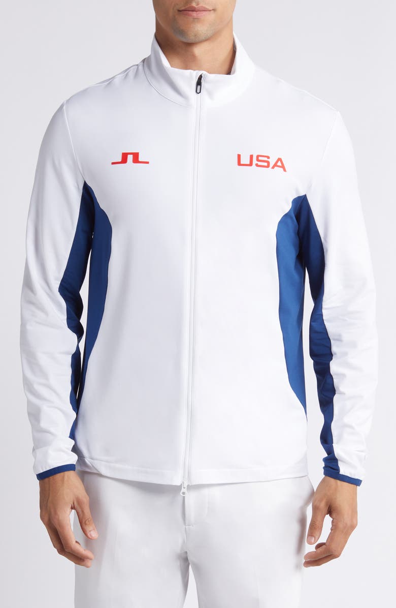 J. Lindeberg Constantin Gold Jacket, Alternate, color, 