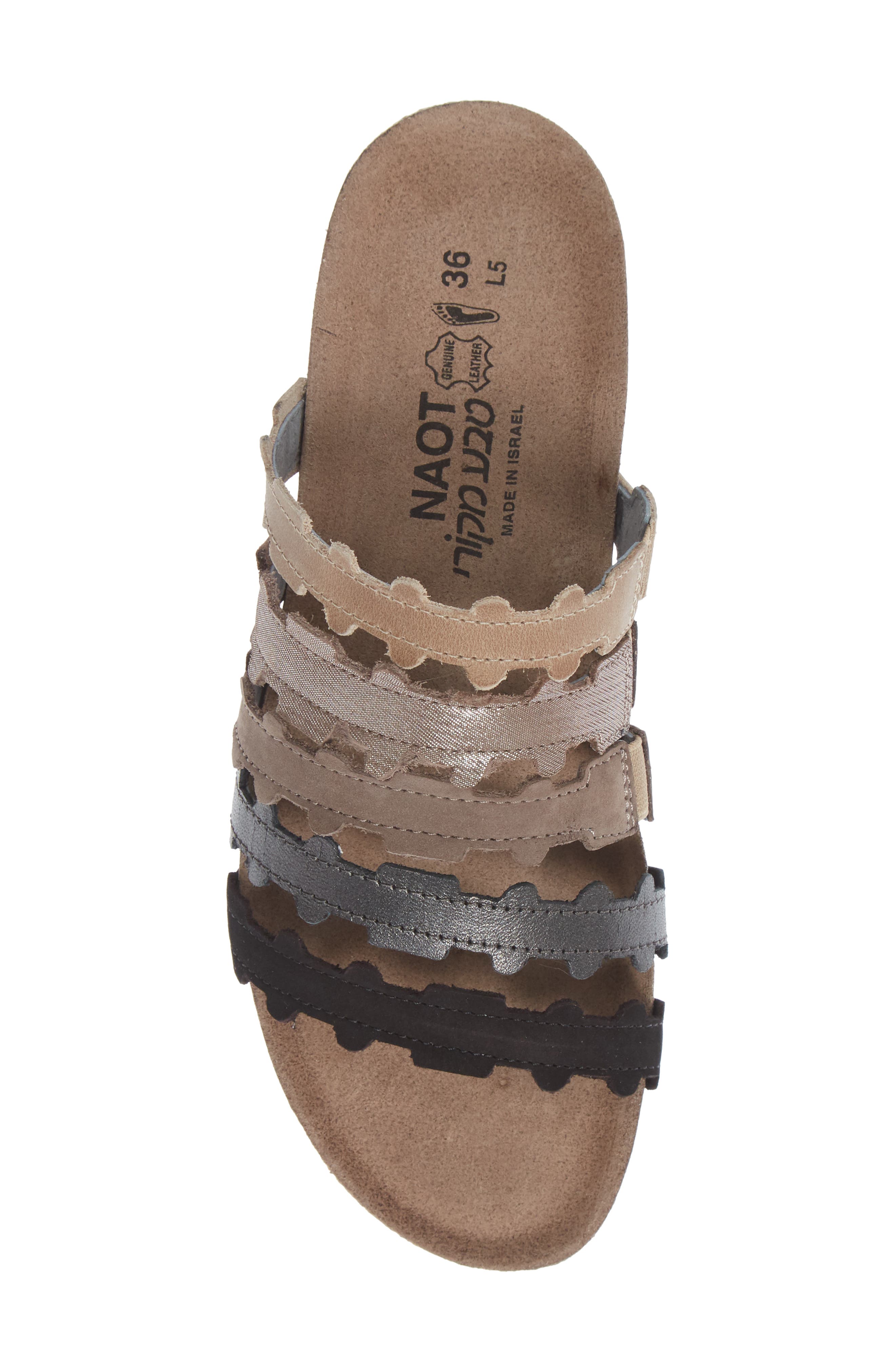 Naot Adina Slide Sandal, Alternate, color, 