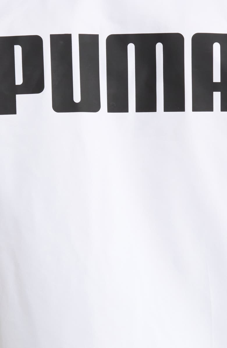 PUMA x A$AP Rocky Layered Pit Crew Button-Up Shirt, Alternate, color, Puma White