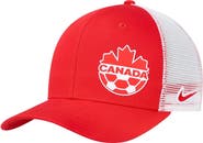 Nike Men's Nike Red Canada Soccer Classic99 Trucker Snapback Hat