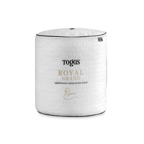 Togas Royal Grand Goose Down Comforter In Multi