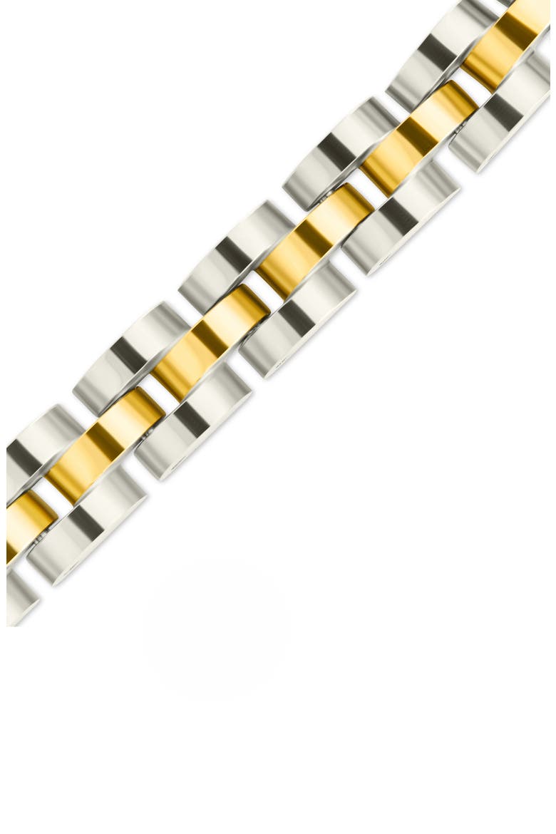 Dainty Watchband Chain Bracelet, Alternate, color, DUAL TONE