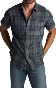 Rowan Bray Plaid Short Sleeve Button-Up Shirt