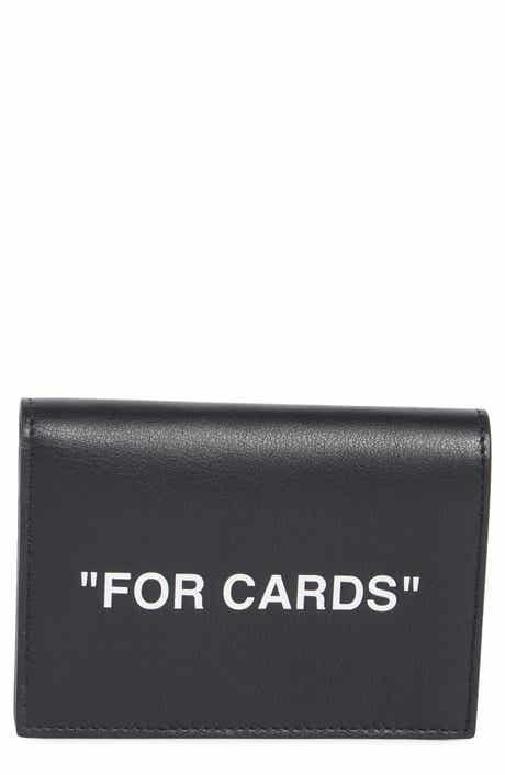 Off-White Quote Leather Wallet