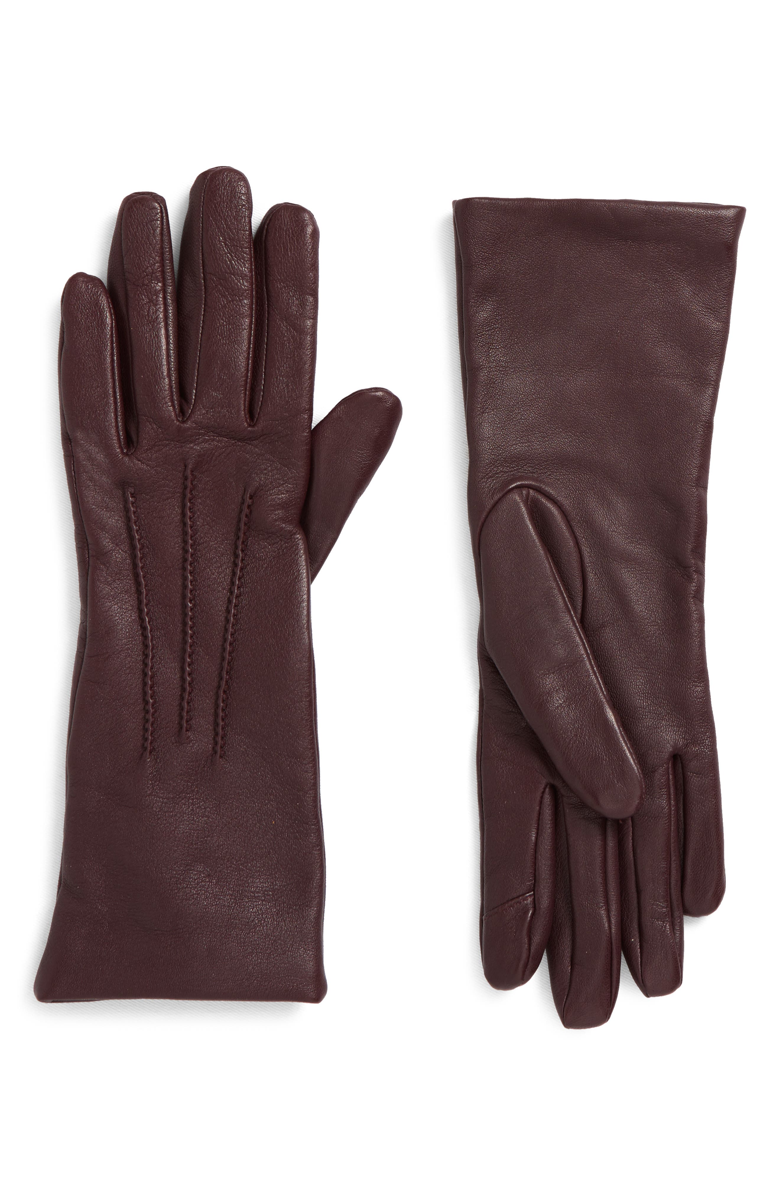 Cole Haan Leather Points Gloves