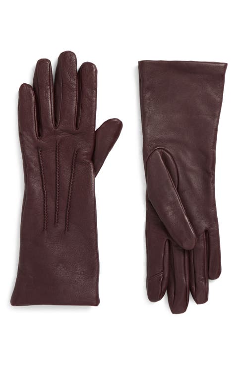 Leather Points Gloves