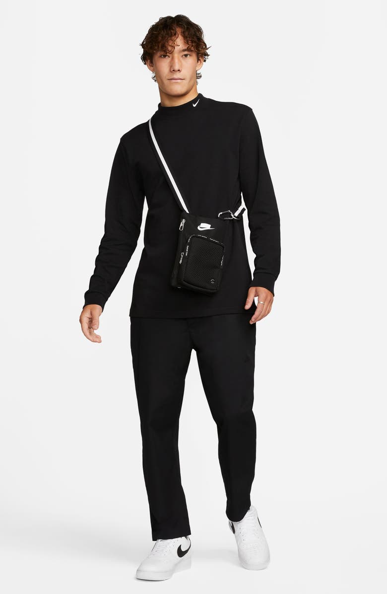 Nike Long Sleeve Mock Neck Shirt, Alternate, color,