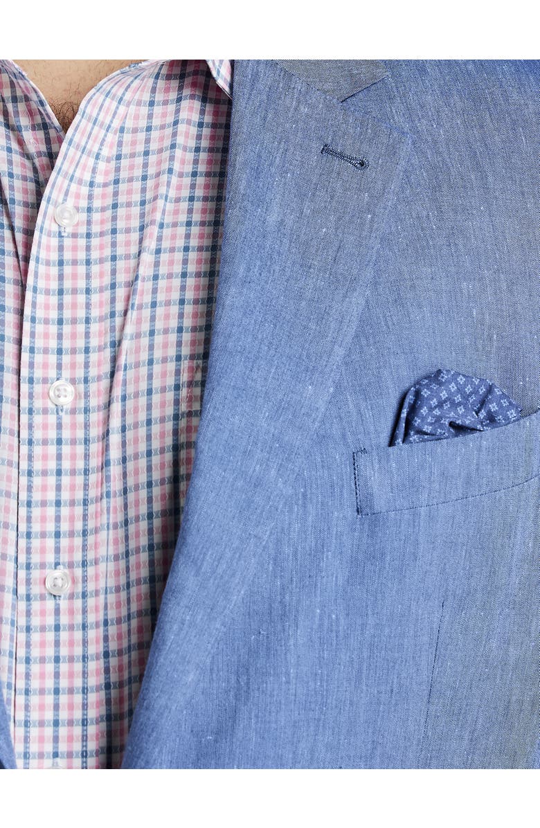 Oak Hill by DXL Linen-Blend Suit Jacket, Alternate, color, 