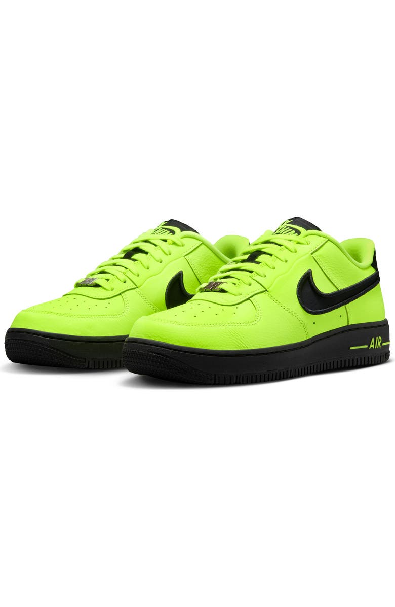 Nike Air Force 1 Dance Sneaker, Main, color, Volt/ Black/ Gunmetal