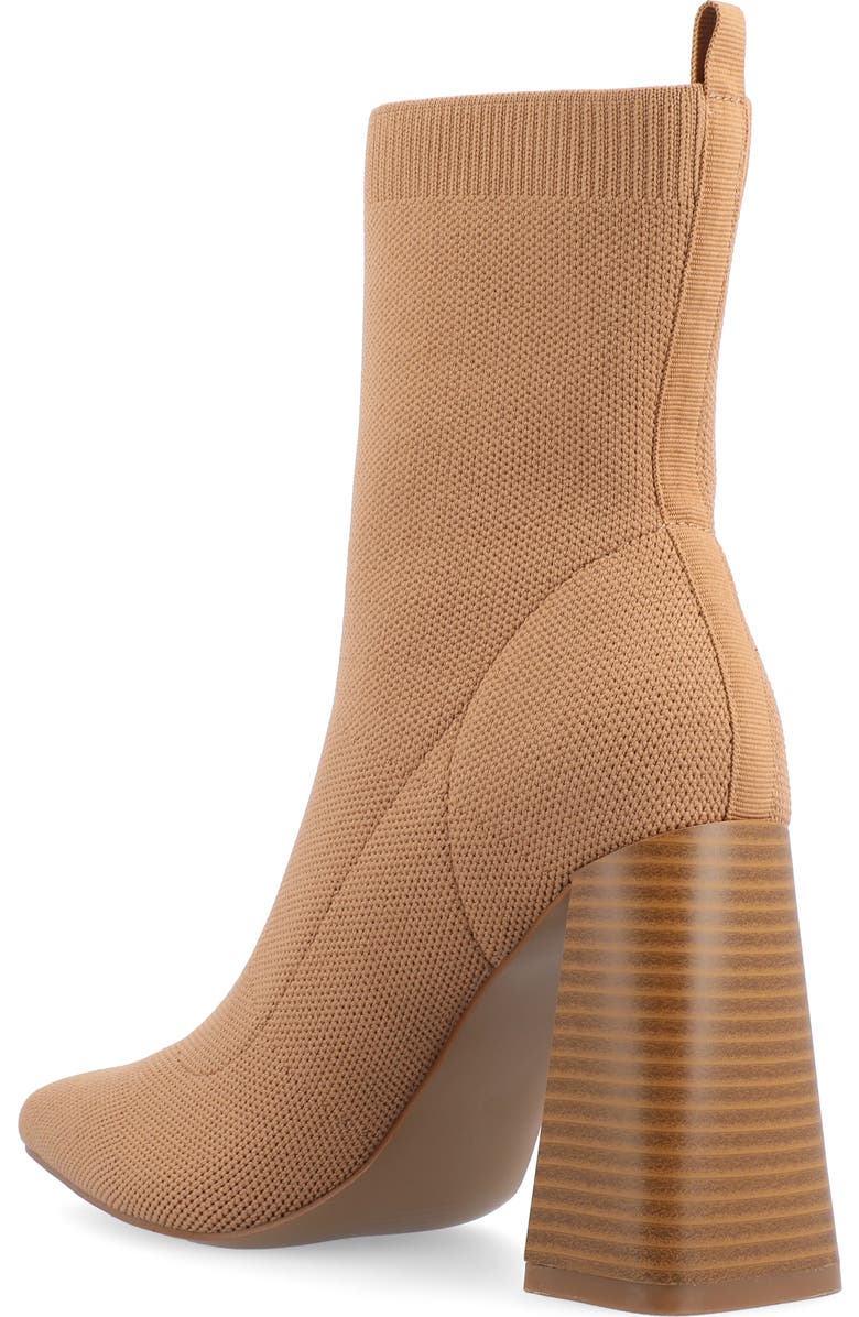 Journee Collection Noralinn Bootie, Alternate, color, Tan