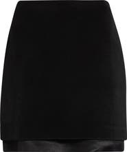 Jil Sander Layered Miniskirt