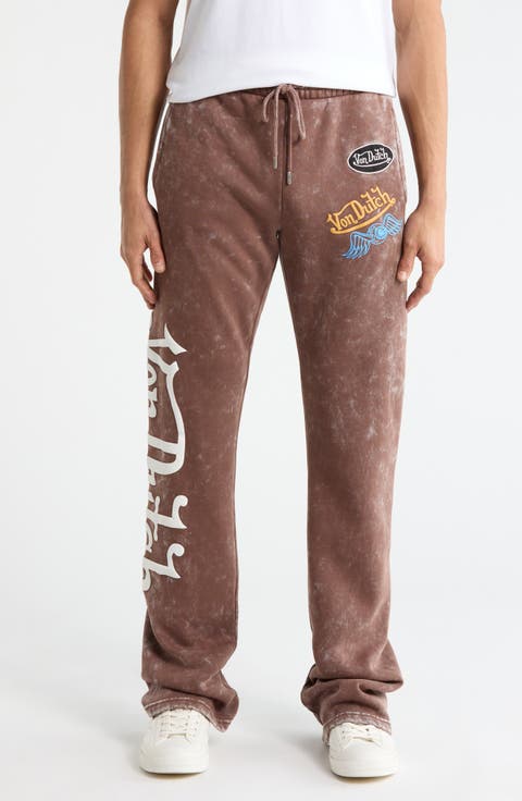 Mineral Wash Fleece Drawstring Pants