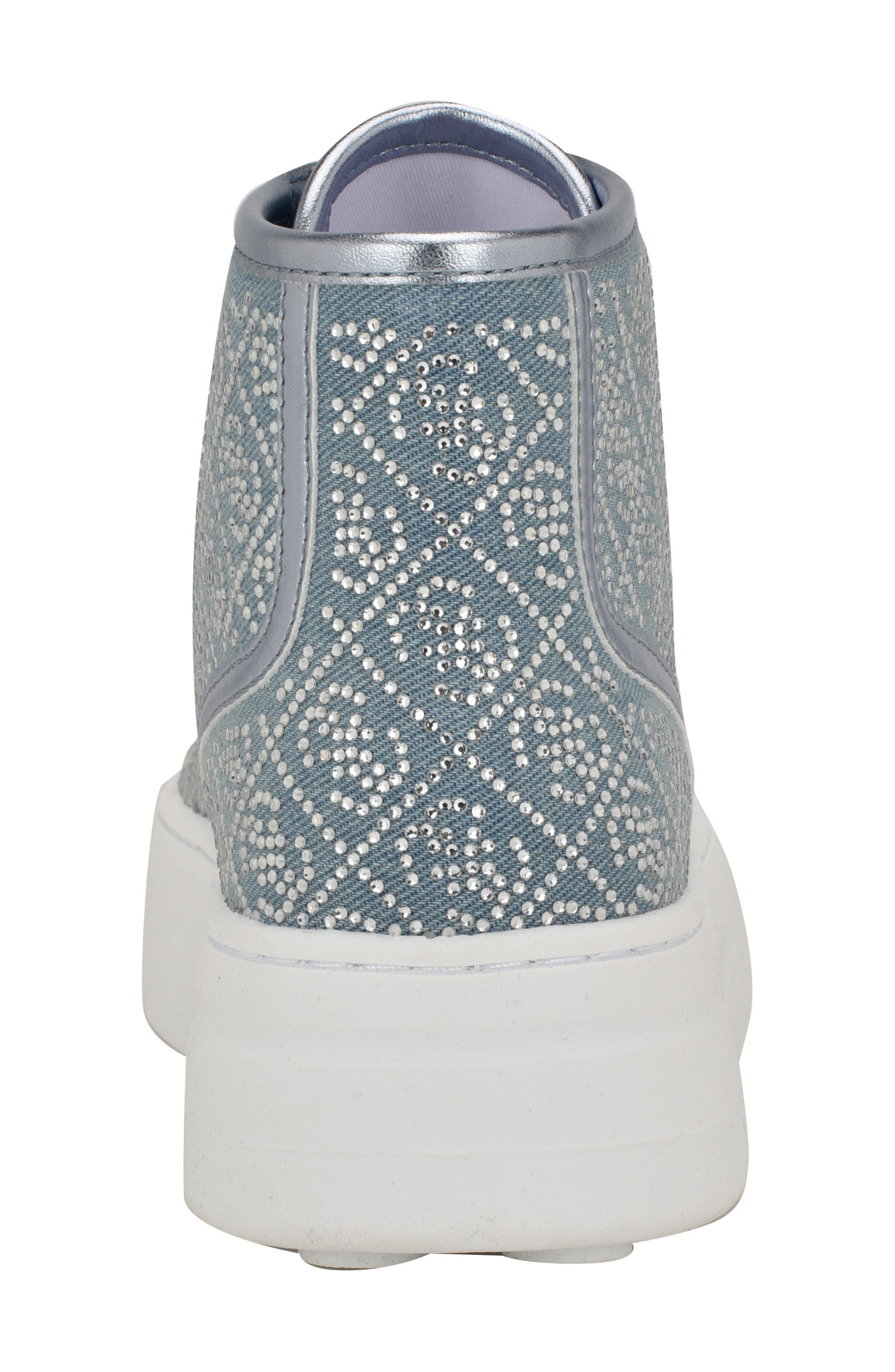 GUESS Queenly High Top Platform Sneaker, Alternate, color, 