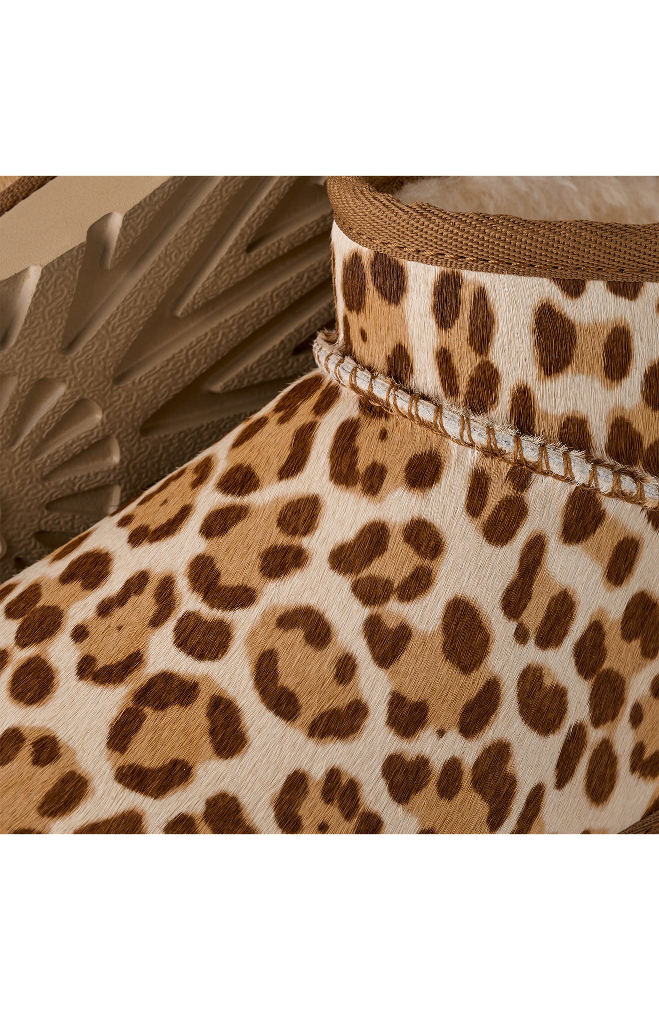 Classic Ultra Mini Plains Genuine Calf Hair Boot, Alternate, color, FELICITY LEOPARD JASMINE