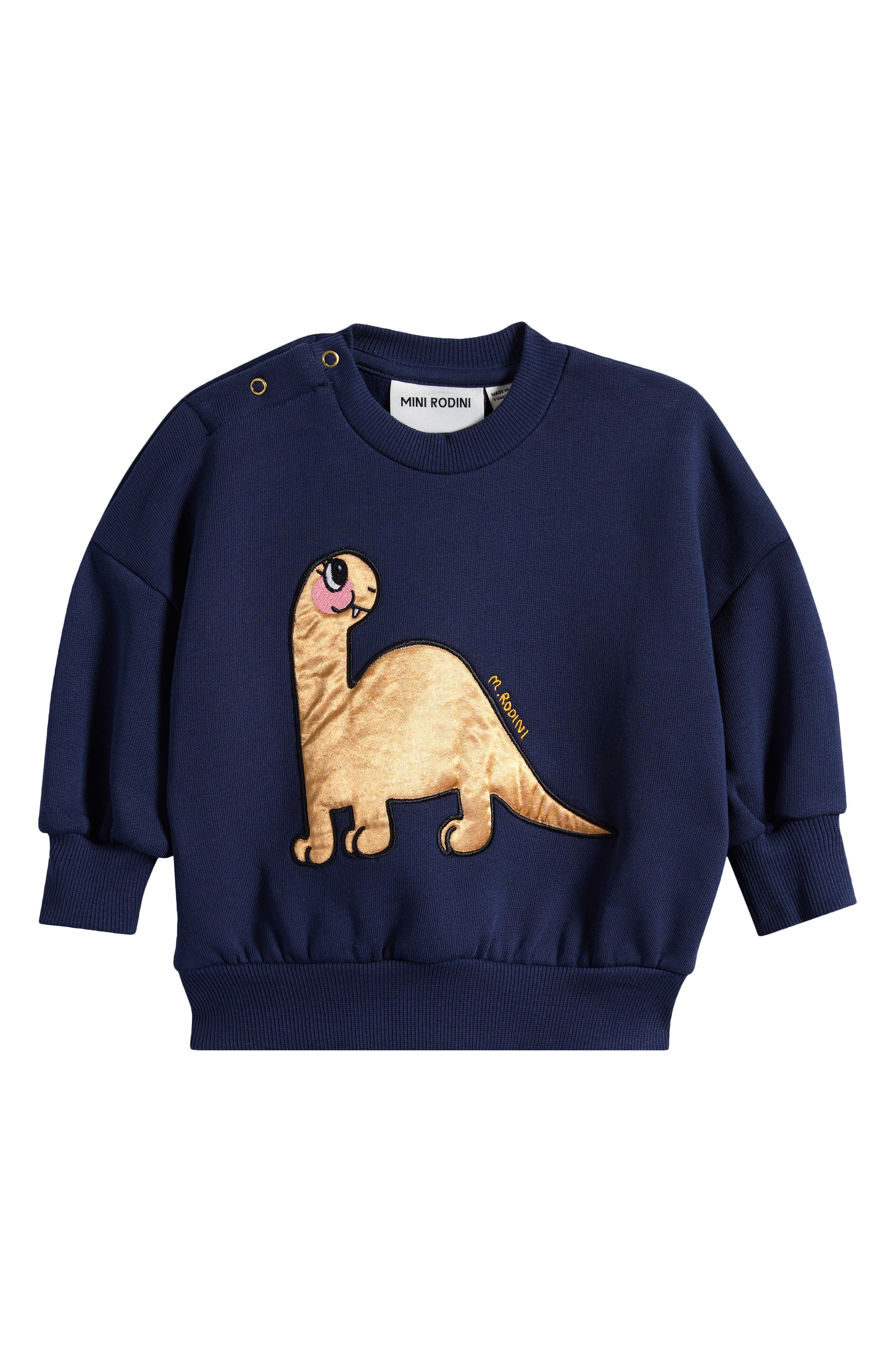 Mini Rodini Dino Organic Cotton Sweatshirt