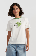 Chinti & Parker Snoopy Apple T-Shirt