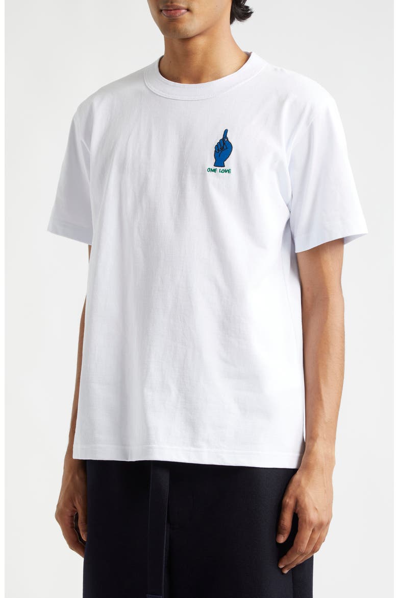 Mark Gonzales One Love Graphic T-Shirt, Alternate, color, WHITE