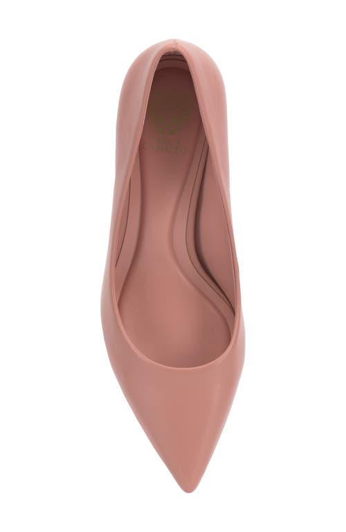 Vince Camuto Kehlia Pointed Toe Pump In Dark Pale Pink