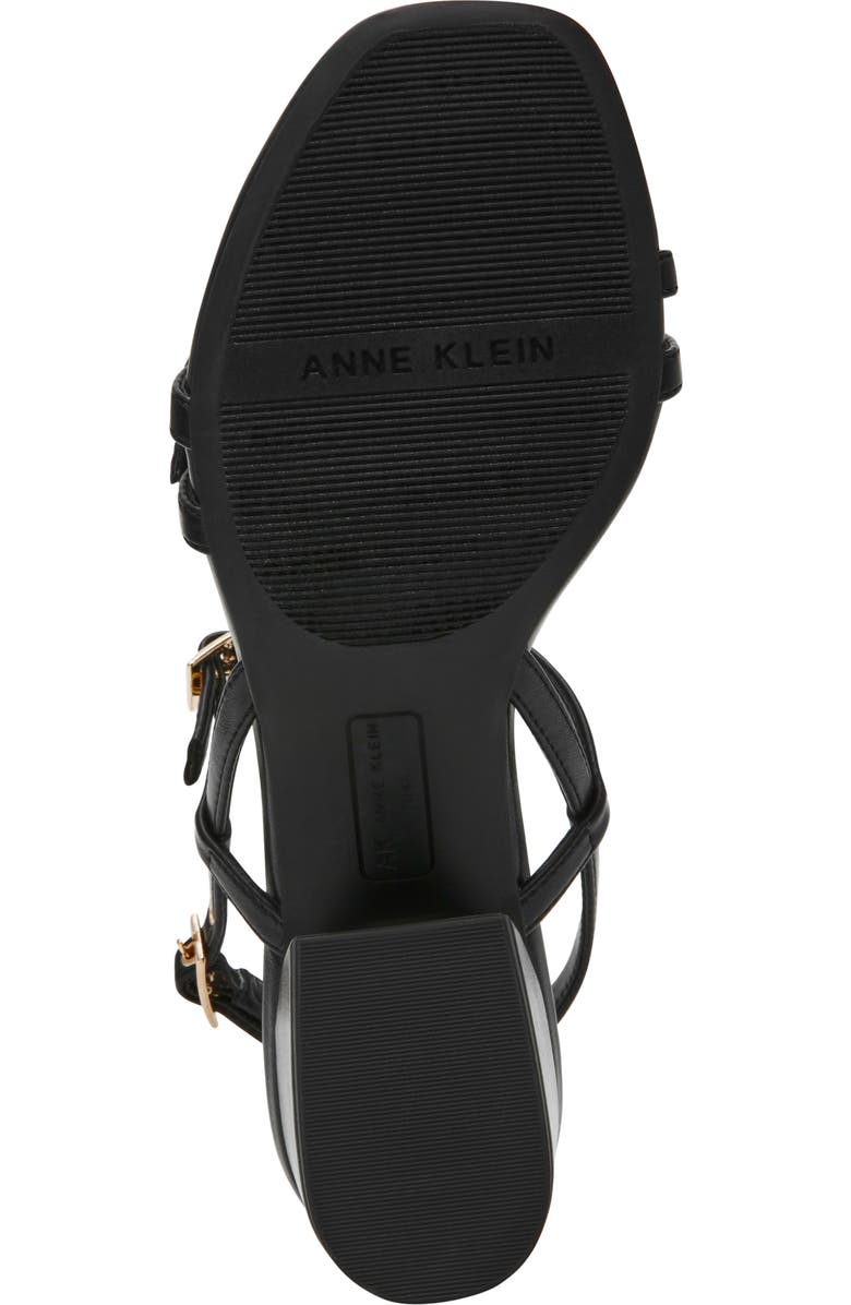 Anne Klein Maybelle Block Heel Sandal, Alternate, color, Black